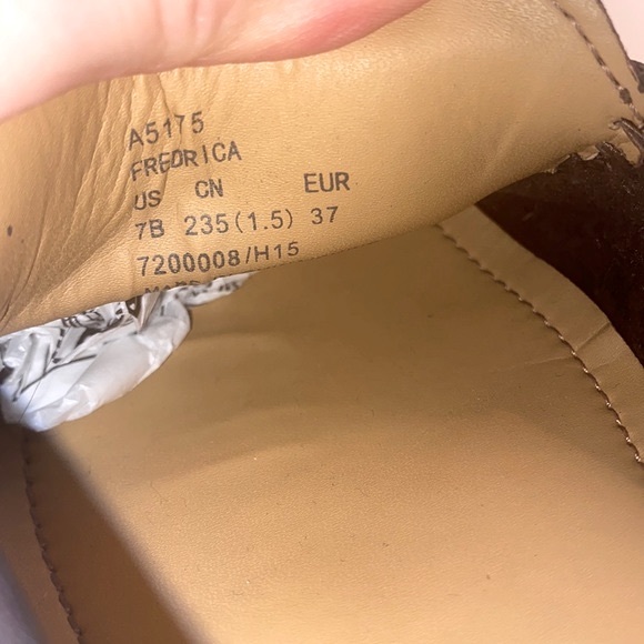 Coach | Fredrica | chestnut leather loafer | size 7 - Picture 9 of 13